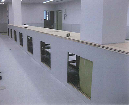 クリニックの造作家具