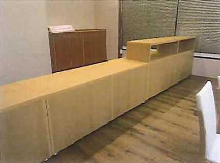 ビュッフェ料理台