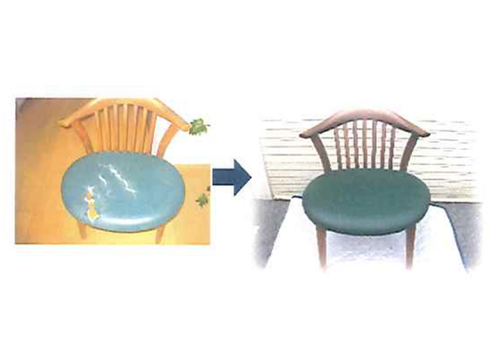 椅子のウレタンの張替え