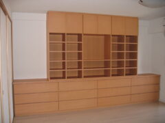 壁面収納家具