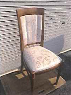 椅子の座面の張替え