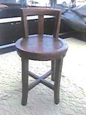 椅子のぐらつきの修理