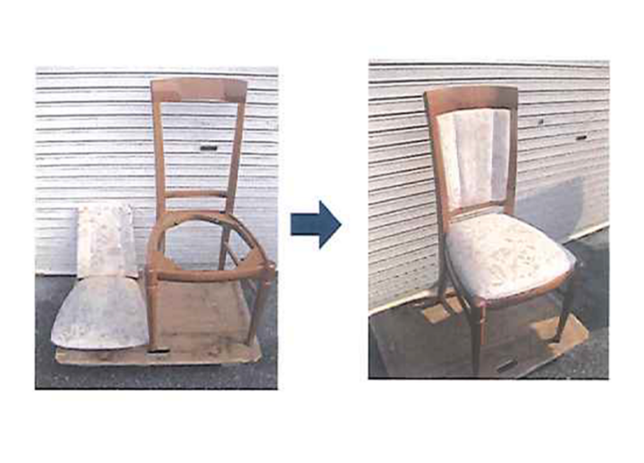 椅子の修繕・修理