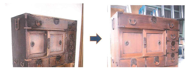 箪笥の修繕