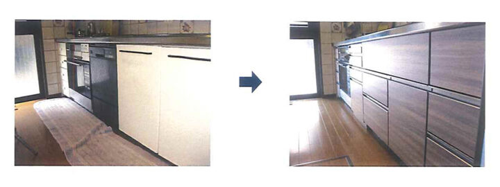 システムキッチンのリフォーム